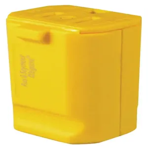 PASS AND SEYMOUR PS5969-Y Connector, Yellow, 125V, Double Pole | CH4EWC