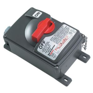 PASS AND SEYMOUR PS60-SSAX Schalter, nicht schmelzbar, 60 A, 600 V, Hilfskontakt, 4 Wege | CH4FDD