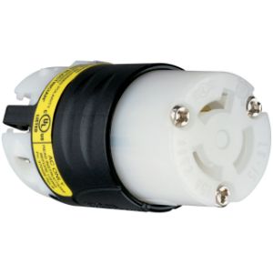 PASS AND SEYMOUR PSL615-CGCM Ground Continuity Monitoring Connector, Black And White | CH4DPM