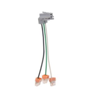 PASS AND SEYMOUR PTRA6-SOLBP Connector, Right Angle, With WAGO Connector, Solid, 6 Inch SIze | CH4GUB