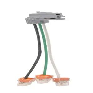 PASS AND SEYMOUR PTRA6-SOLBP Connector, Right Angle, With WAGO Connector, Solid, 6 Inch SIze | CH4GUB