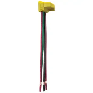 PASS AND SEYMOUR PTS6-STR4 Switch Right Angle Connector, 4 Wire, 6 Inch Size, Stranded | CH4HJP