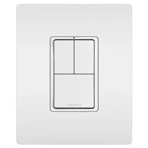 PASS AND SEYMOUR RCD113W Two Single Pole Switch, 3 Way, 15A, 120V | CH4JJN