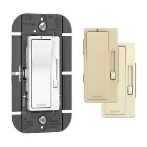 PASS AND SEYMOUR RHFB83-PTC Fluorescent Dimmer, 120V, 2 Wire | CH4JAB