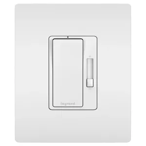 PASS AND SEYMOUR RHLV1103-PW Low Voltage Dimmer, 120V, 1100VA | CH3YNN