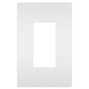 PASS AND SEYMOUR RWP26W Wall Plate, Screwless, 1 Gang | CH4JBW