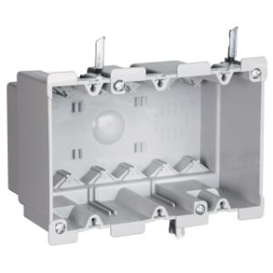 PASS AND SEYMOUR S3-52-W Old Work Switch And Outlet Box with Quick Click | CH4FMQ