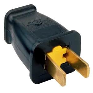 PASS AND SEYMOUR SA440BKCC10 Plug and Connector, 15A, 125V | CH4GRL