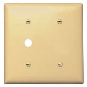 PASS AND SEYMOUR SP1214-I Combination Opening Wall Plate, 1 Telephone And 1 Blank, 2 Gang | CH4BQY