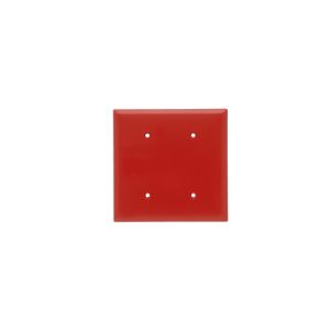 PASS AND SEYMOUR SP24-RED Leere Wandplatte, Riemenmontage, 2 Gang, Rot | CH4BJY