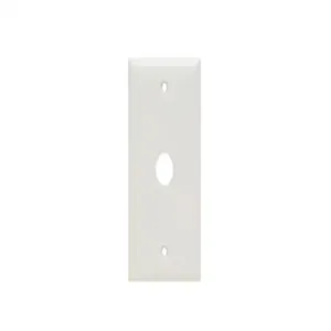 PASS AND SEYMOUR SP60-W Communication Plate, 1 Gang, White | CH4CCV