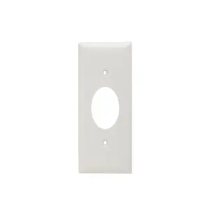 PASS AND SEYMOUR SP7-W Single Receptacle Opening, 1 Gang, White | CH4KAE