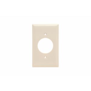 PASS AND SEYMOUR SP720-LA Wall Plate Receptacle Opening, 1 Gang, Light Almond | CH4HQM