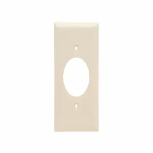 PASS AND SEYMOUR SP720-LA Wall Plate Receptacle Opening, 1 Gang, Light Almond | CH4HQM