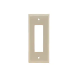 PASS AND SEYMOUR SPJ26-I Decorator Opening Wall Plate, 1 Gang, Ivory | CH4CLG