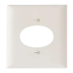 PASS AND SEYMOUR TP720-LA Wall Plate Receptacle Opening, 1 Gang, Light Almond | CH4HQP