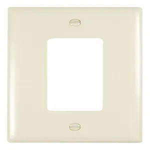 PASS AND SEYMOUR TPJ26-RED Decorator Opening Wall Plate, 1 Gang, Red | CH4CLP