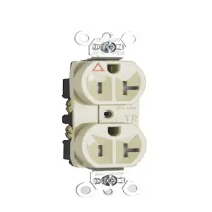 PASS AND SEYMOUR TRIG5362-I Isolated Ground Receptacle, Tamper Resistant, Ivory | CH4LMQ