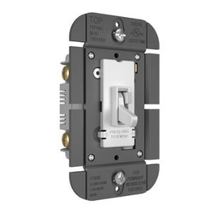 PASS AND SEYMOUR TSD1103PW Toggle Slide Dimmer, 1100W | CH4MFM