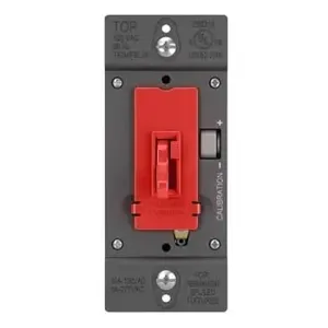 PASS AND SEYMOUR TSD4FBL3PRED Toggle Slide Dimmer, 0 to 10V | CH4MEY