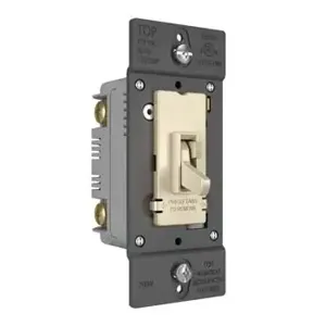 PASS AND SEYMOUR TSD703PLA Toggle Slide Dimmer, 700W | CH4MFT