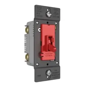 PASS AND SEYMOUR TSD703PRED Toggle Slide Dimmer, 700W | CH4MFU