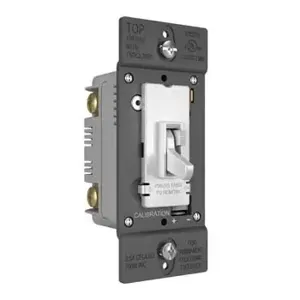 PASS AND SEYMOUR TSDCL303PW Toggle Slide Dimmer, 300W | CH4MDW