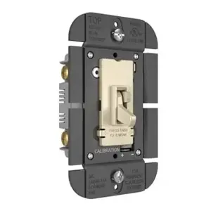 PASS AND SEYMOUR TSDFB83PLA Toggle Slide Dimmer, 8A | CH4MFE