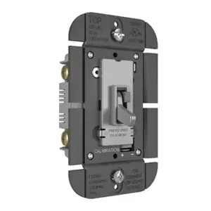 PASS AND SEYMOUR TSDLV1103PGRY Toggle Slide Dimmer, 1100VA | CH4MFZ