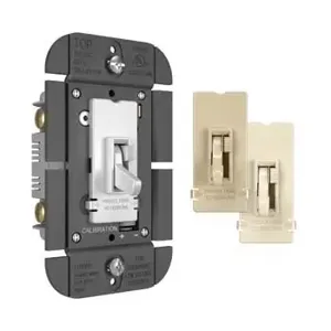 PASS AND SEYMOUR TSDLV1103PTC Toggle Slide Dimmer, 1100VA | CH4MGD