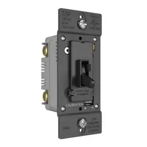 PASS AND SEYMOUR TSDLV703PBK Toggle Slide Dimmer, 700VA | CH4MGF