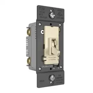 PASS AND SEYMOUR TSDLV703PLA Toggle Slide Dimmer, 700VA | CH4MGK