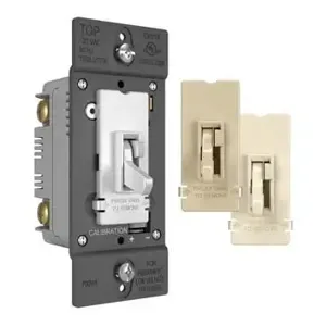 PASS AND SEYMOUR TSDLV703PTC Toggle Slide Dimmer, 700VA | CH4MGM