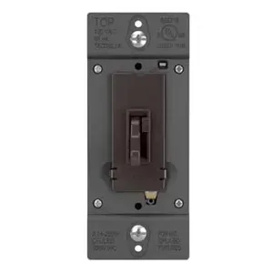 PASS AND SEYMOUR TSDSSL7AP Toggle Slide Dimmer, 250W | CH4MDF