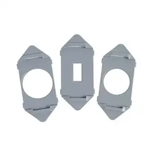 PASS AND SEYMOUR WIUCFR10PK While In Use Single Gang Plate Kit, Gray | CH4MYG