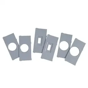 PASS AND SEYMOUR WIUCFR20PK While In Use Double Gang Plate Kit, Gray | CH4MYF