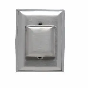 PASS AND SEYMOUR WP1 Dustproof Cover, Stainless Steel | CH4CXY