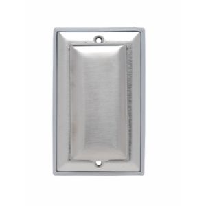 PASS AND SEYMOUR WP26 Dustproof Cover, Stainless Steel | CH4CXZ