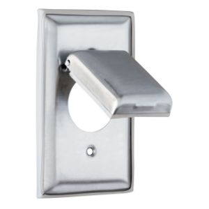 PASS AND SEYMOUR WP7 Dustproof Cover, Stainless Steel | CH4CYA