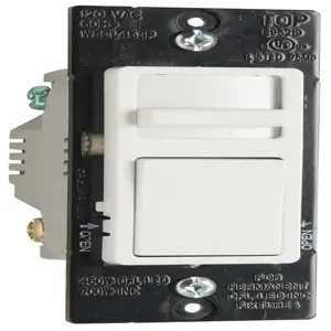 PASS AND SEYMOUR WSCL453P-TC Wide Slide Dimmer, 120V, Single Pole, 3 Way | CH4MZK