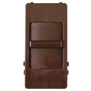 PASS AND SEYMOUR WSKIT Wide Slide Interchangeable Face Cover, Brown | CH4MZF