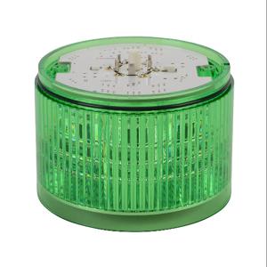 PATLITE B72100151-3F1 LED Light Element, 100mm Dia., Green, Permanent Or Flashing Light Function, 24 VDC | CV7JAN
