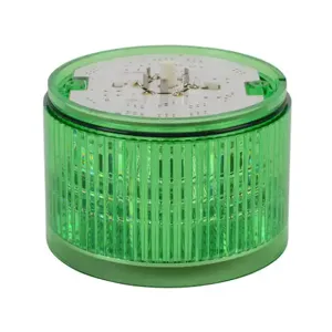 PATLITE B72100151-3F1 LED Light Element, 100mm Dia., Green, Permanent Or Flashing Light Function, 24 VDC | CV7JAN