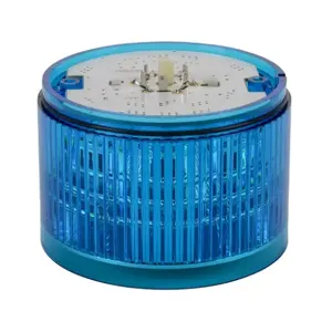 PATLITE B72100151-4F1 LED Light Element, 100mm Dia., Blue, Permanent Or Flashing Light Function, 24 VDC | CV7JAP