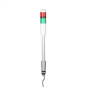 PATLITE LR4-202LJNW-RG LED Signal Tower, 2 Tiers, 40mm Dia., Red/Green, Permanent Light Function, 24 VDC | CV7QYK