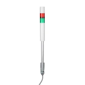 PATLITE LR4-2M2LJBW-RG LED Signal Tower, 2 Tiers, 40mm Dia., Red/Green, Permanent Or Flashing Light Function | CV7QYN