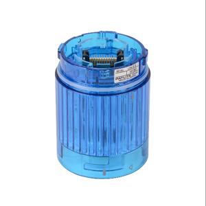 PATLITE LR4-EB LED-Lichtelement, 40 mm Durchmesser, blau, Dauer- oder Blinklichtfunktion, 24 VDC | CV7JCC