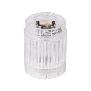 PATLITE LR4-E-C LED Light Element, 40mm Dia., Clear/White, Permanent Or Flashing Light Function, 24 VDC | CV7JCE