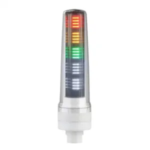 PATLITE LS7-302WC9-RYGNN LED Signal Tower, 3 Tiers, 70mm Dia., Red/Amber/Green, Permanent Light Function, 24 VDC | CV7QZR