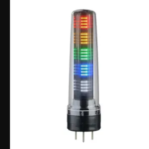 PATLITE LS7-502DWC-RYGBC LED Signal Tower, Tiers, 70mm Dia., Red/Amber/Green/Blue/Clear, Permanent Light Function | CV7QZZ